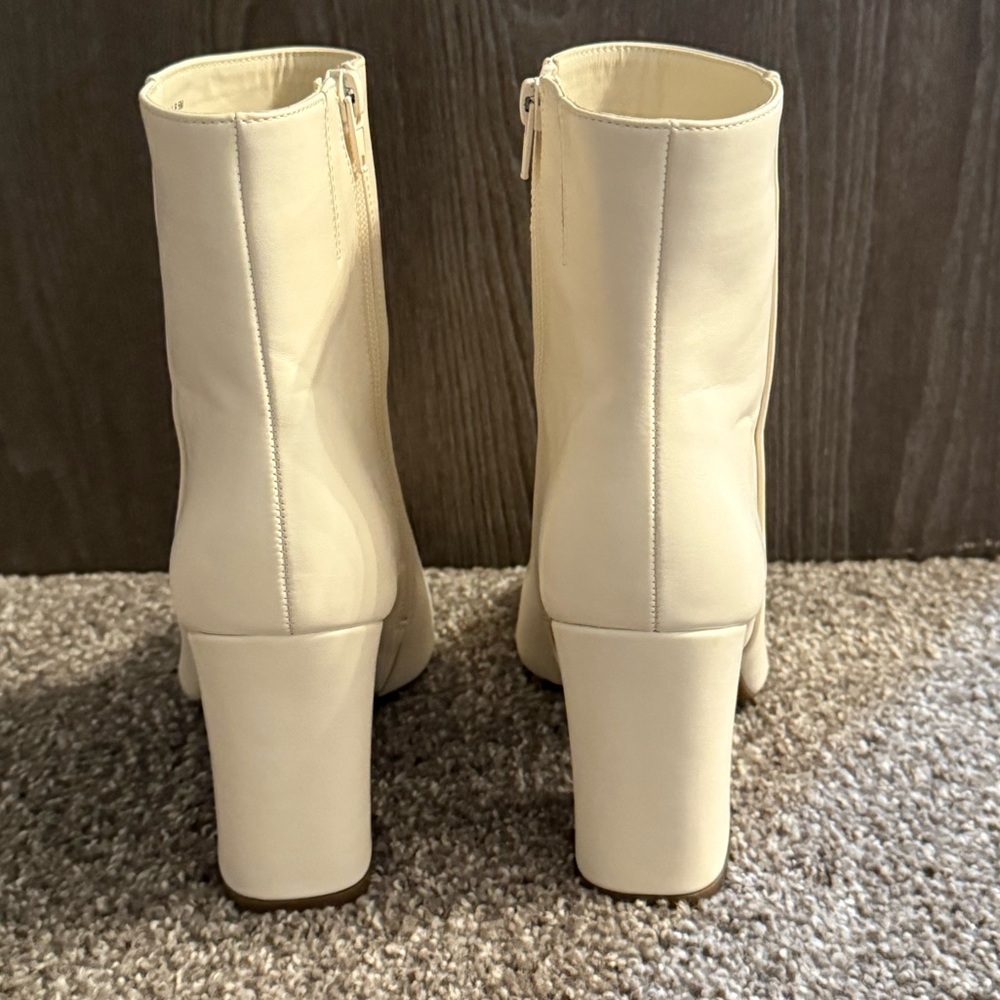 Madden Girl Boots Rakish Bone Heeled Booties 9.5 - Picture 4 of 7